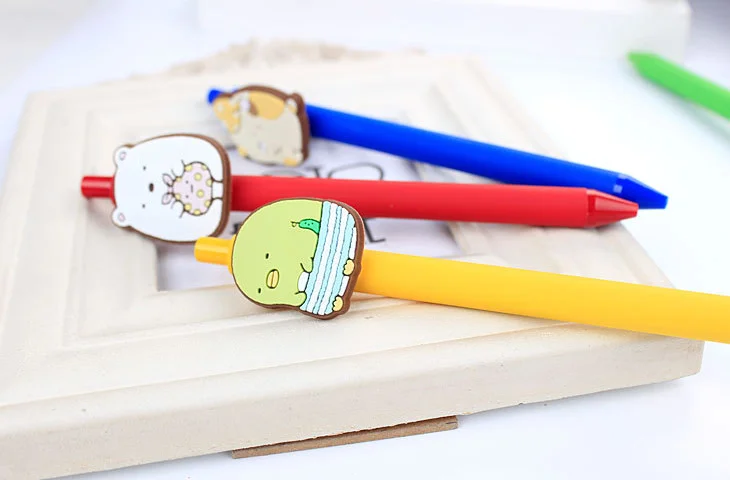 1 шт. Kawaii Sumikko Gurashi гелевая авторучка Papelaria школьные канцелярские принадлежности