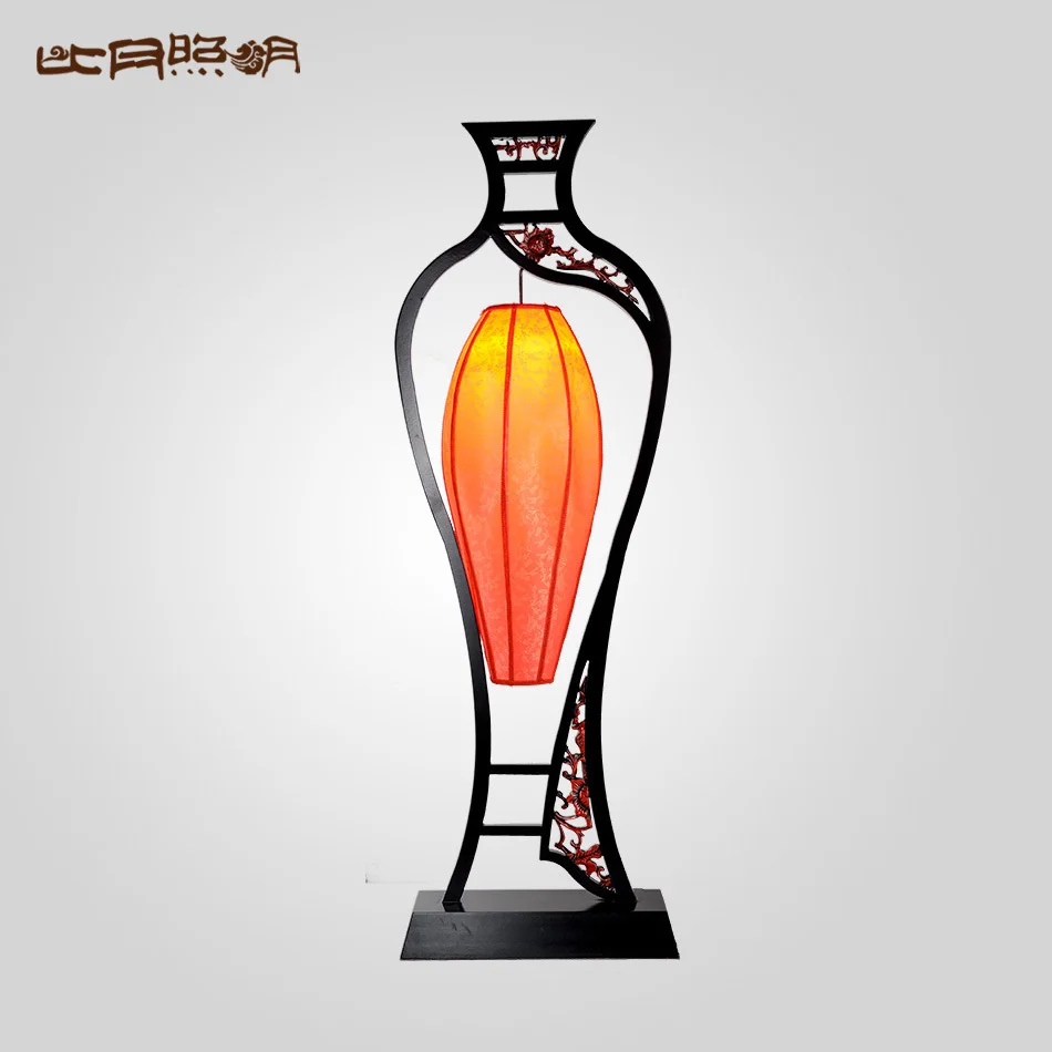 Its monthly lighting lamps sheepskin classical Chinese fabric living room floor lamp bedroom 3388 | Лампы и освещение