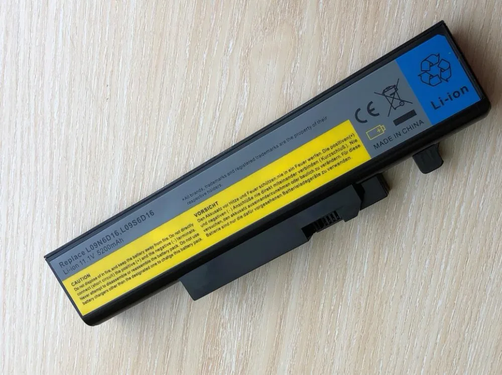 Аккумулятор для ноутбука Lenovo L09N6D16 L09S6D16 l09l6d16 L10L6Y01 L10N6Y01 L10S6Y01 Ideapad B560 V560 Y460 Y560