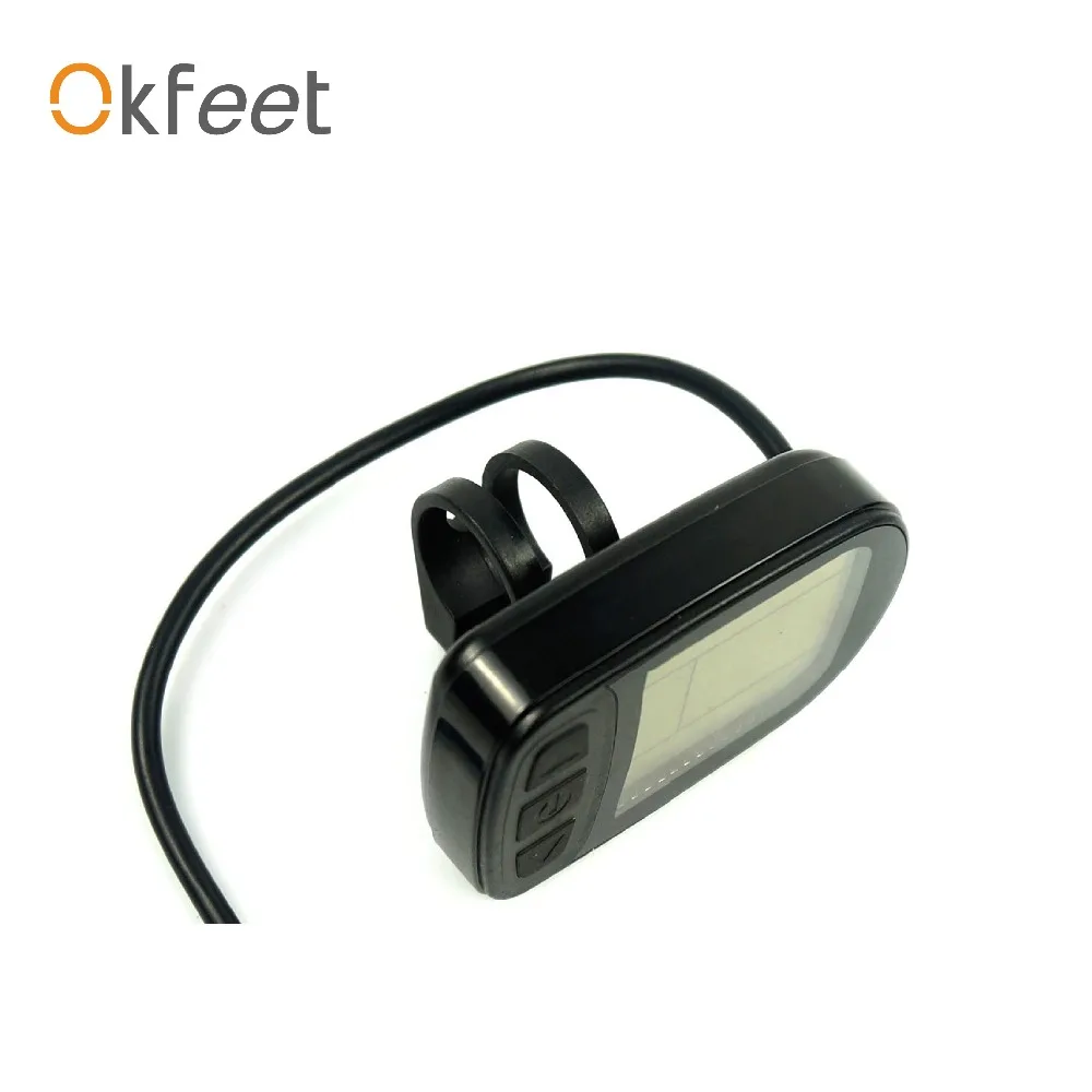 Okfeet Ebike Kunteng интеллектуальная KT LCD5 панель управления дисплей Электрический велосипед запчасти KT
