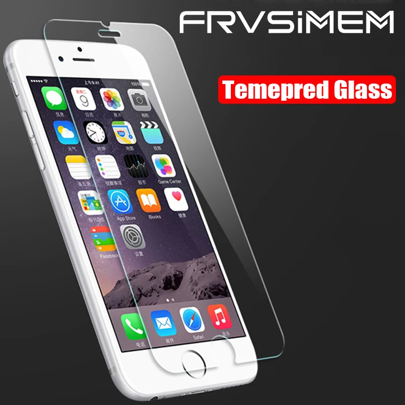 Для apple iphone 4 4S 5 5S 5c SE 6 6s 7 8 plus X XS Max XR закаленное стекло Защита для экрана Передняя
