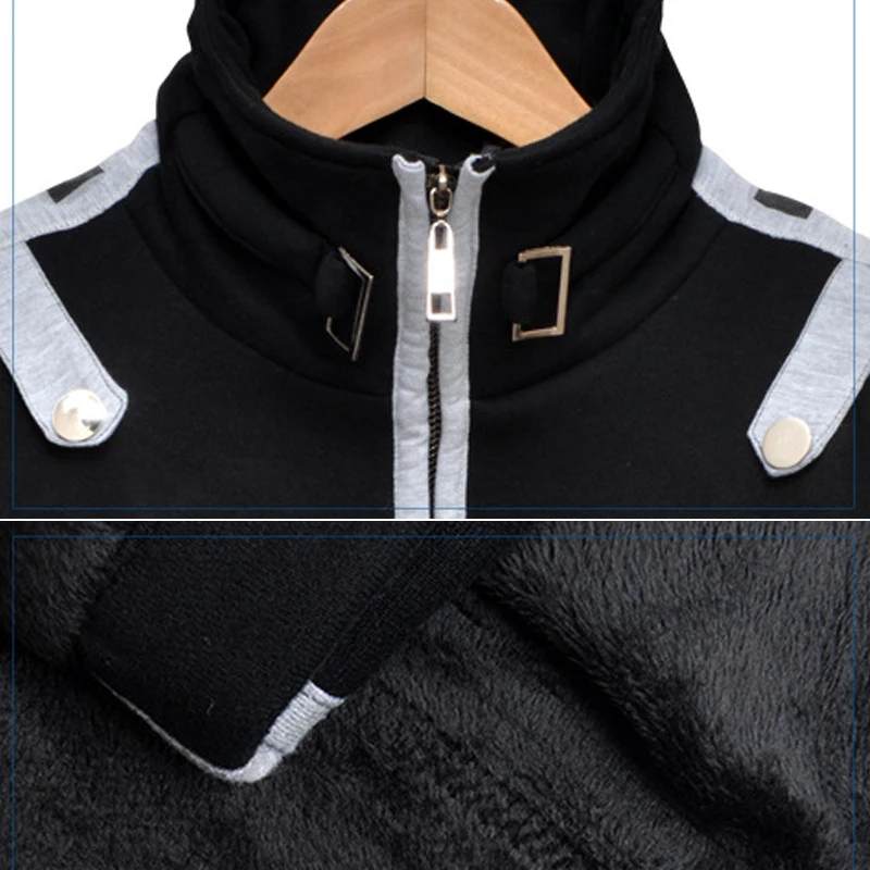 Coshome аниме меч искусство онлайн толстовки Кирито костюмы для косплея Мужская