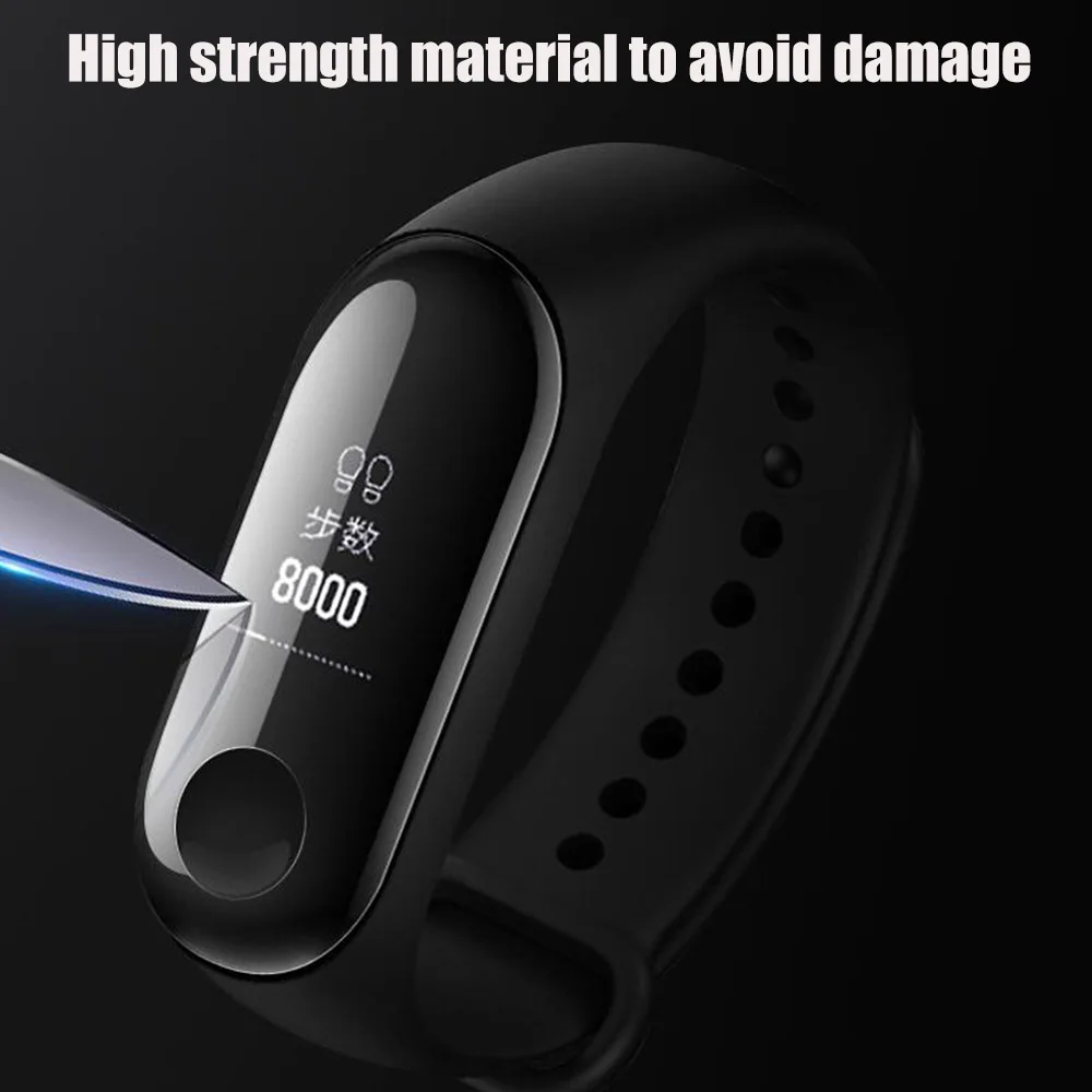 Для Xiaomi Mi Band 3 Защита для экрана Miband3 HD ультратонкая пленка против царапин мягкая