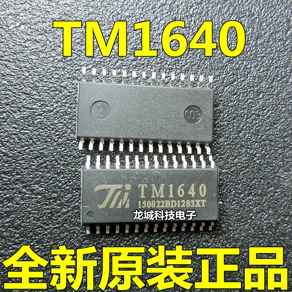 Новый оригинальный светодиодный цифровой дисплей TM1640 IC SOP-28 | Обустройство дома