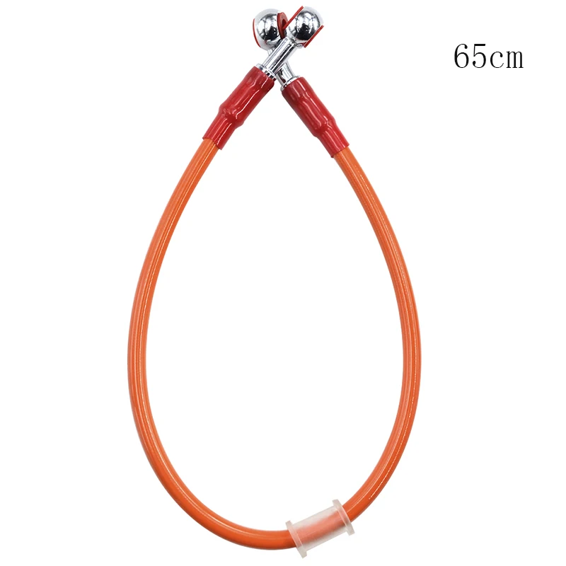 Orange 65cm Мотоцикл 50 см 60 см 65 см Байк Плетеный Стальной гидравлический усиленный тормозной провод клатч Масляный шланг Универсальный Fit Racing MX - Цвет: Orange 65cm
