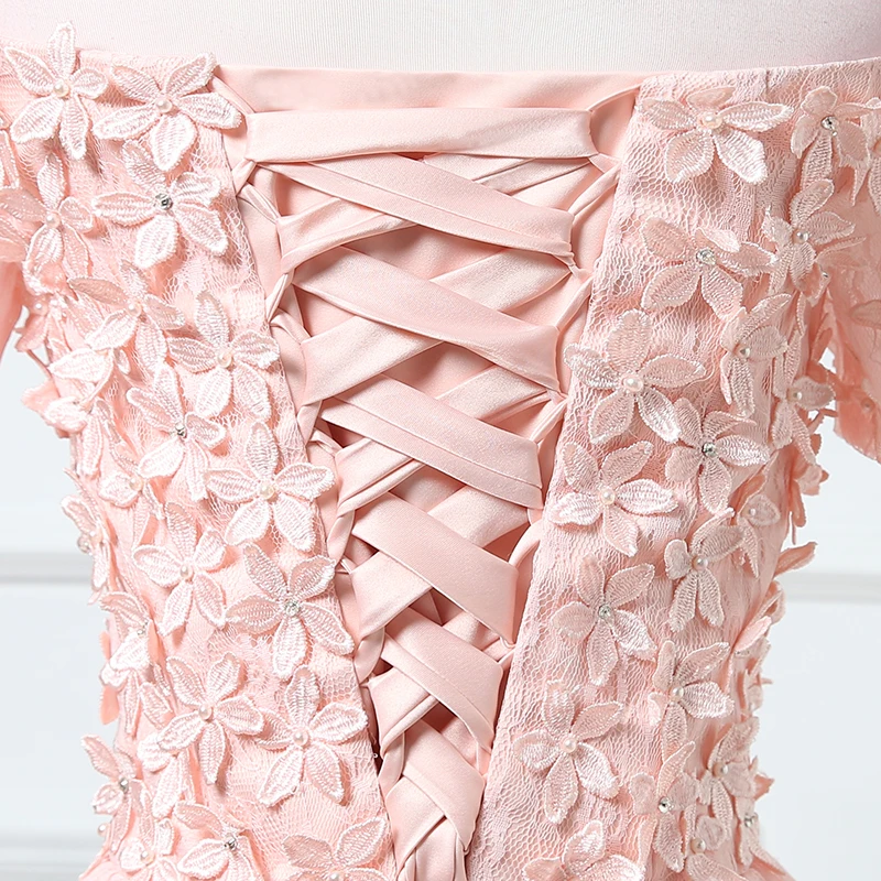 Женское вечернее платье трапеция с цветами и бусинами элегантные вечерние