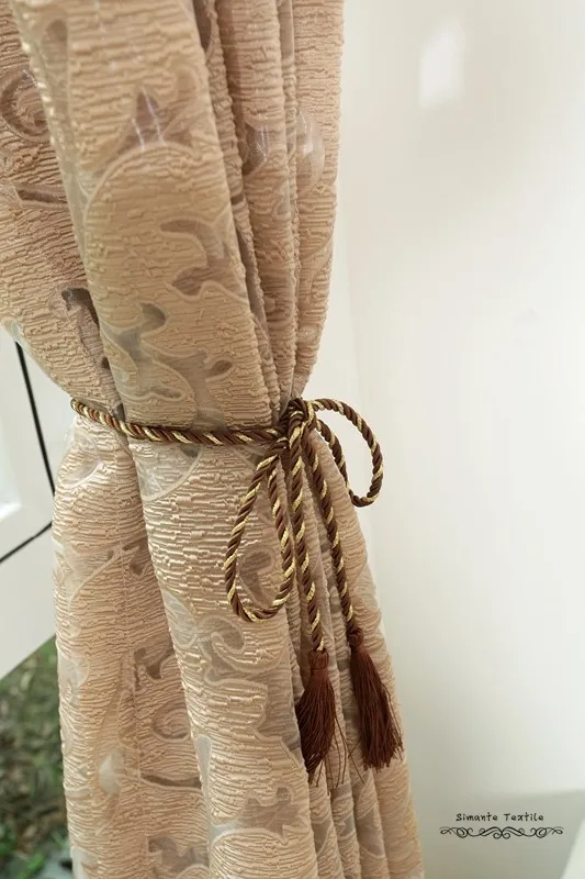 NAPEARL Европейский Стиль Домашний текстиль из жаккарда окна лечение cortinas для комнаты