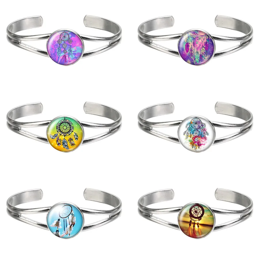 Новый браслет в стиле Ловец снов для мужчин и женщин украшение с фотографией