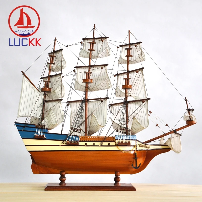 Деревянная модель корабля LUCKK 75 см Майский цветок классика сборки украшение для