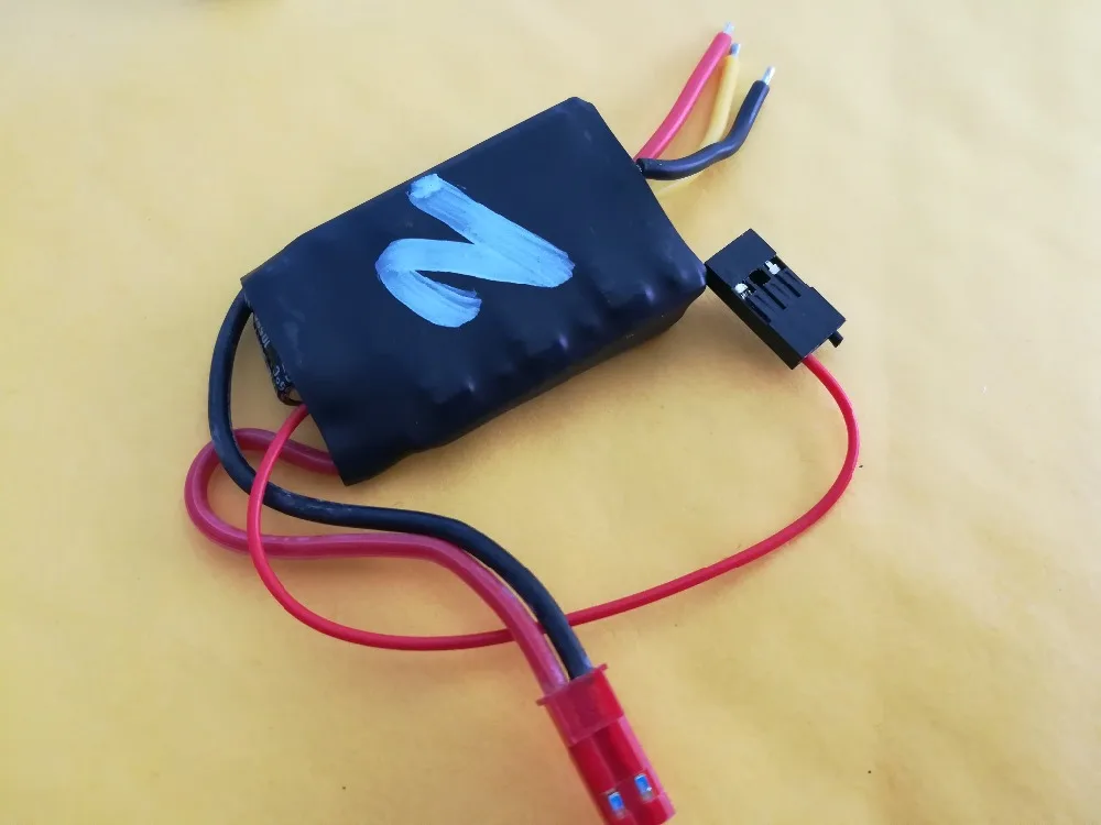 Оригинальный WLtoys V913 PRO Запчасти для радиоуправляемого вертолета 7 4 V 20A Brushless ESC