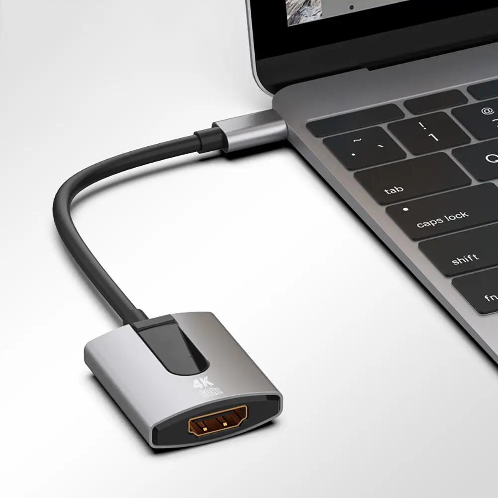 USB C к HDMI адаптер для MacBook Pro 2018 2017 воздушный iPad Samsung Galaxy S10 S9 Surface Book 2| |