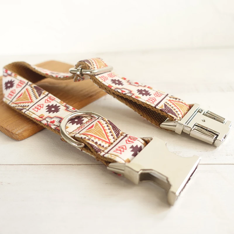 MUTTCO розничная продажа высококачественный ошейник ручной работы фольклорный