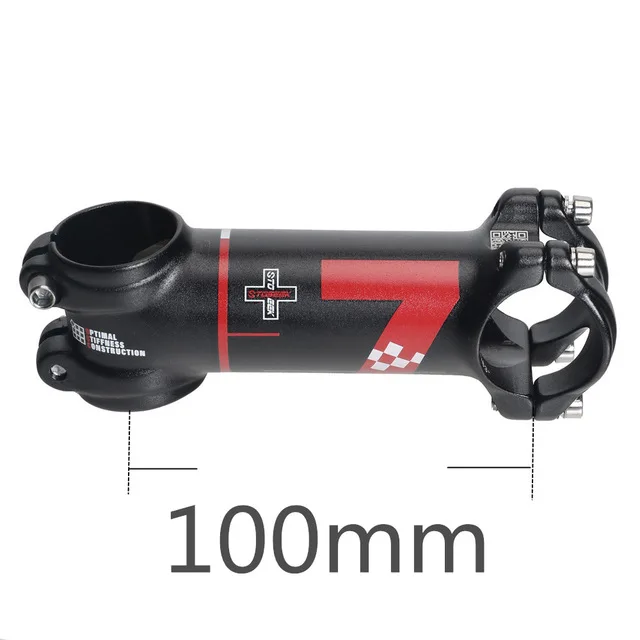 100mm Toseek легкий 7050 Алюминий Riser ROAD bicyccle рулевая колонка велосипеда велосипедный вынос руля 31,8 60/70/80/90/100/110 мм 7 градусов - Цвет: 100mm