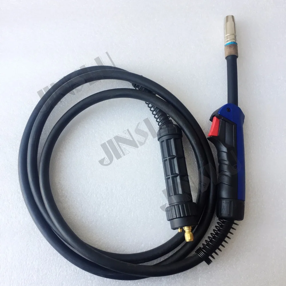 Гибкий лебединый шейный 25AK CO2 Binzel Тип MIG / MAG Torch 3 м кабель и Европейский разъем