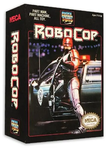 Robocop 7 ''/18 см фигурка 1989 видео игра внешний вид Синий Новый в оригинальной