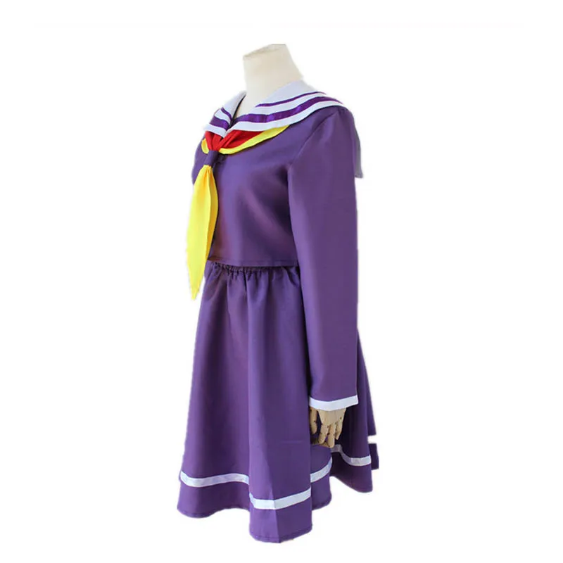 Coshome No Game Life Shiro 100 см парики платье для костюмированной вечеринки костюмы