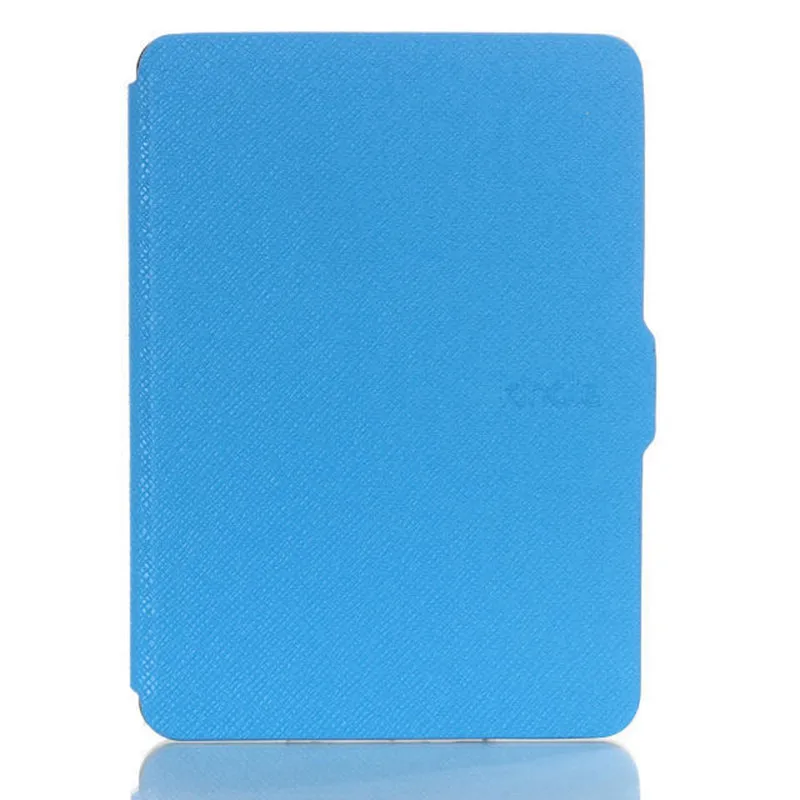 blue Ультратонкий чехол для нового Amazon kindle paper white 4 Магнитный чехол умный защитный чехол-книжка для kindle paperwhite 4 - Цвет: blue