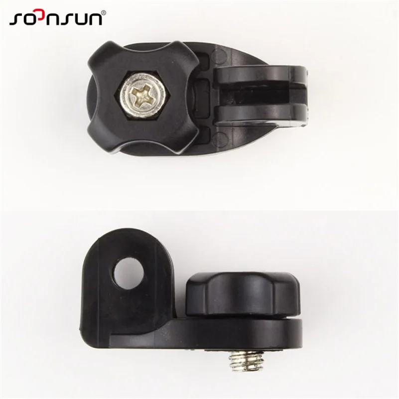 SOONSUN 1/4 ''быстросъемный мини адаптер для штатива Xiaomi Yi Для GoPro плавающий монопод