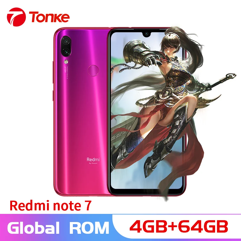 Глобальная прошивка Redmi Note 7 4 Гб ОЗУ 64 ПЗУ Восьмиядерный процессор Snapdragon 660 6 3
