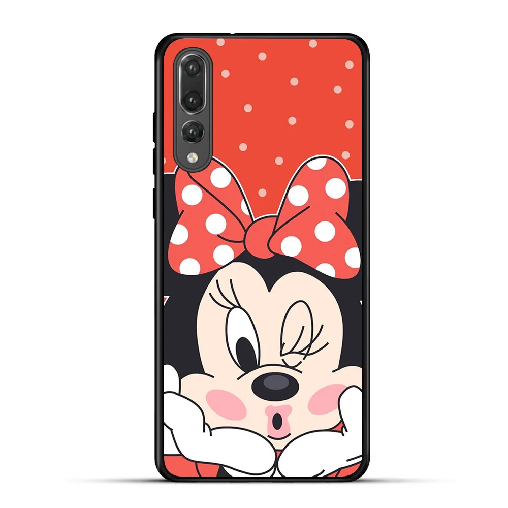 Черный мягкий ТПУ Прекрасный чехол для телефона huawei p10 p20 pro mate 20 p9 p8 lite сумка |