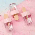 3,2x6,8 см Форма сладкого мороженого миниатюрный блеск для губ тюбик пустой бальзам для губ контейнер с розовой крышкой резиновые вставки помада образец бутылочка