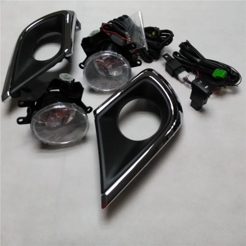 2014~2018 Innova fog light Free ship!halogen 4300k headlight vios corolla camry Hiace tundra sienna yarisInnova day lamp | Автомобили и
