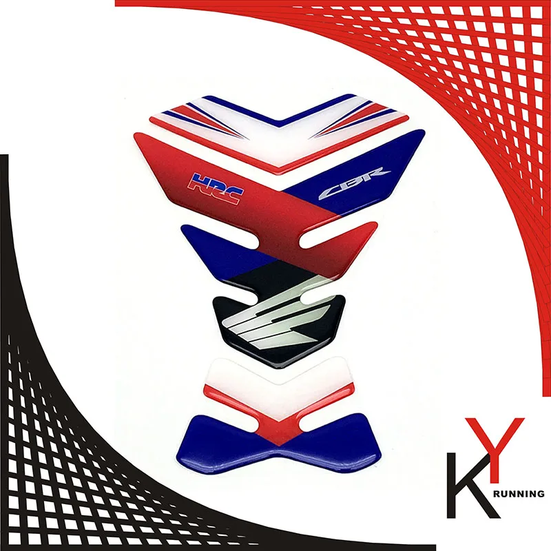 Бак мотоцикла Pad наклейка протектор подходят для honda CBR VFR CB NSR VTR CBF CBX все 125 250 400 600 900