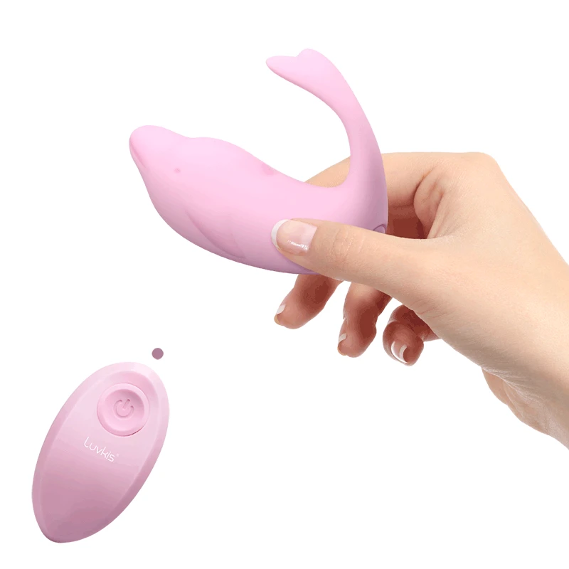 Luvkis 10 скоростей дистанционного управления G Spot Bodysafe силиконовые вагинальный