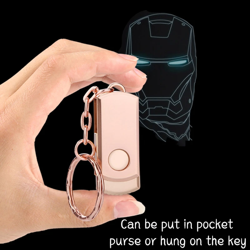 Водонепроницаемый металлический поворотный usb флеш накопитель BiNFUL 8 ГБ 16 32 64 128