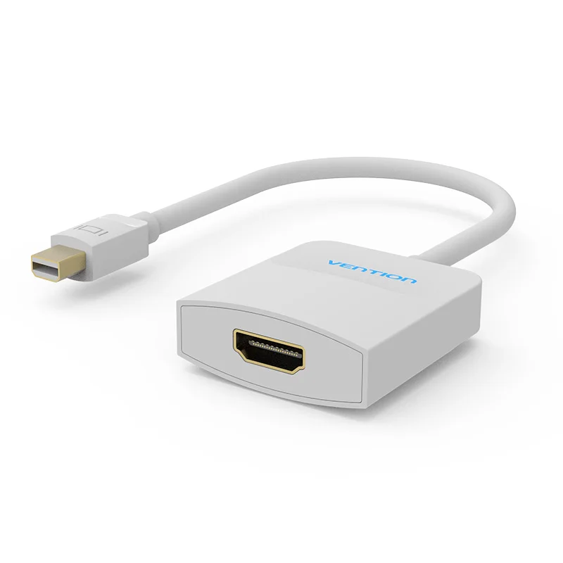 Адаптер Vention Thunderbolt Mini DisplayPort-HDMI порт дисплея DP кабель для Apple MacBook Air Pro iMac Mac Surface |