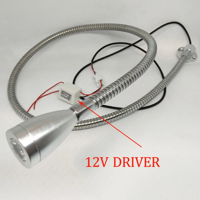 AC85-265V/12 V/24 V 2W над головой светодиодный настенный светильник для кровати с вилкой