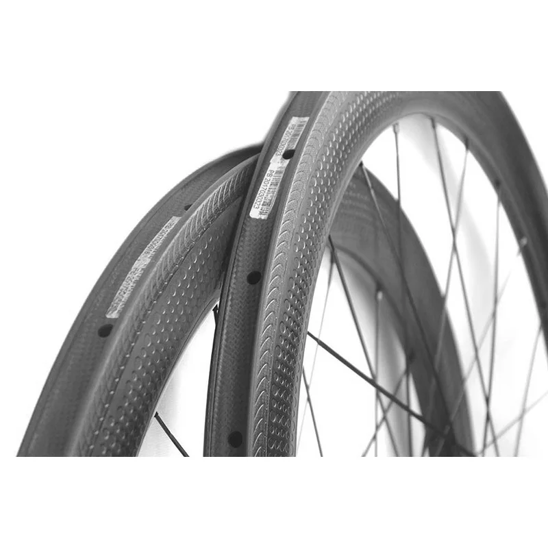 Golf surface carbon wheels 58mm depth 25mm width rims Dimple clincher wheelset power way R36 hubs black 1650g | Спорт и развлечения