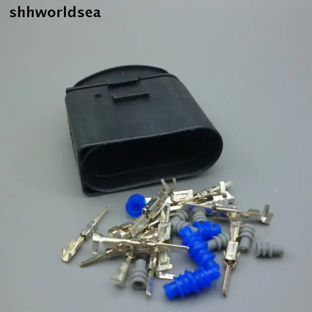 Shhworldsea 2 комплекта 14 Pin Автомобильная фара ксеноновая лампа вилка соединителя