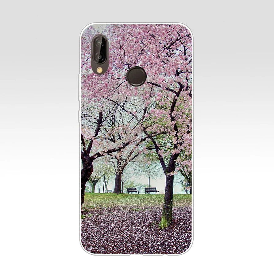 187AQ Япония Токио цветения Картина чехол для телефона из мягкого силикона ТПУ с