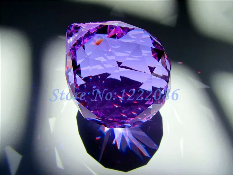 10 шт. Многогранный хрустальный шар 20 мм подвесные Кристальные призмы разных