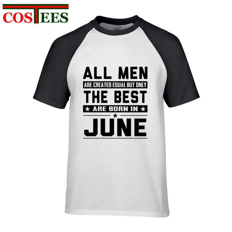 Интересная футболка для всех мужчин сотворены равными но только лучшие родились