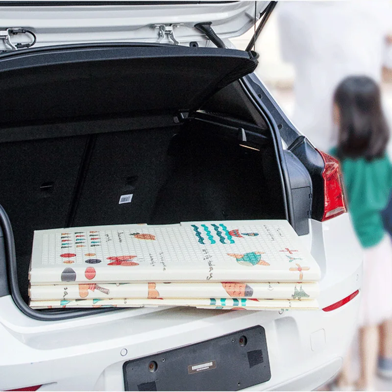 Детский развивающий коврик для новорожденных нетоксичный мягкий XPE детский