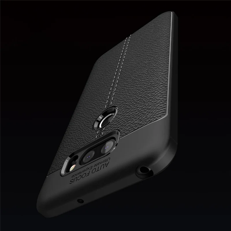 Fundas для LG V30 чехол матовый текстуру кожи углеродного волокна случае Диллон guan