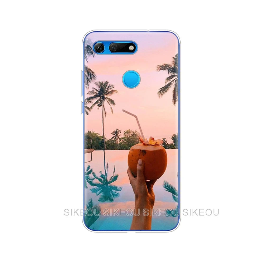 51721 Чехол для huawei Honor View 20 V20, чехол, мягкий силиконовый чехол для Honor V20, Капа с милым животным рисунком, полностью 360, чехол - Цвет: 51721