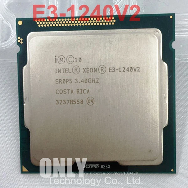 Intel Ксеон E3-1240v2 E3 1240V2 8 м Кэш 3,40 ГГц SR0P5 LGA1155 E3 1240v2 Процессор процессор E3-1240V2