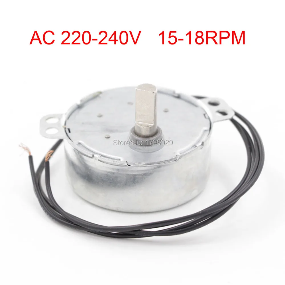 50TYC 15 18 об/мин AC 220 240V продолжитель синхронного редуктора|gear motor|synchronous gear motormotor motor |