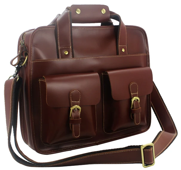 Высококачественная итальянская мужская сумка мессенджер из натуральной кожи