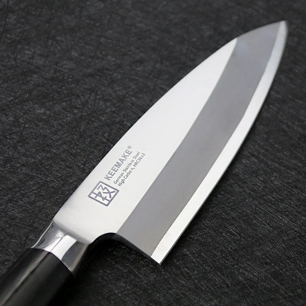 SUNNECKO Профессиональный 6 5 ''нож Деба немецкая 1 4116 сталь Sashimi кухонные ножи