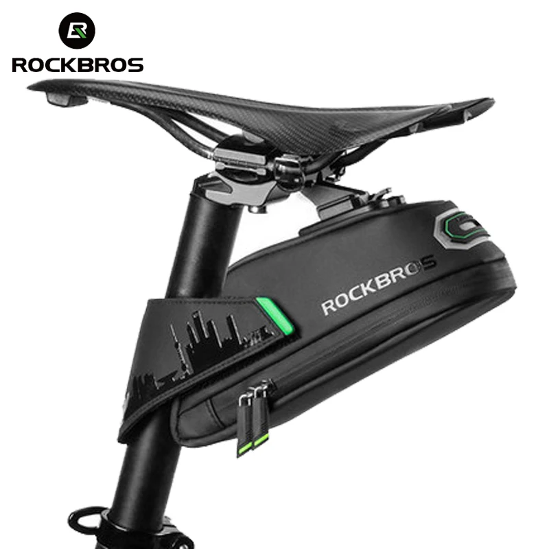 ROCKBROS непромокаемая велосипедная сумка задняя Подседельный штырь сумки для
