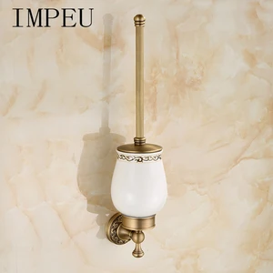 Роскошный держатель для туалетных щеток, в традиционном европейском Королевском Стиле, аксессуары для ванной комнаты для домаотелямотеля, дизайнерская коллекция