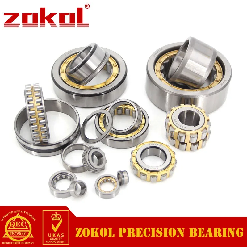 Подшипник ZOKOL NU205E 32205E цилиндрический роликовый подшипник 25*52*15 мм|bearing bearing|bearing