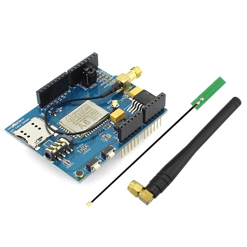 Elecrow A6 GSM GPRS Щит для Arduino модуль эффективного чипа с антенной развитию DIY Телефон