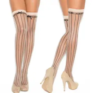 Чулки Женские Ealstic, черные, сетчатые, с принтом, облегающие, чулки сексуальное женское бельё