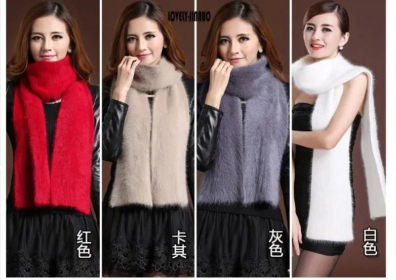 Зимние шарфы из меха норки JN255|fur scarf|mink fur scarfscarf female |