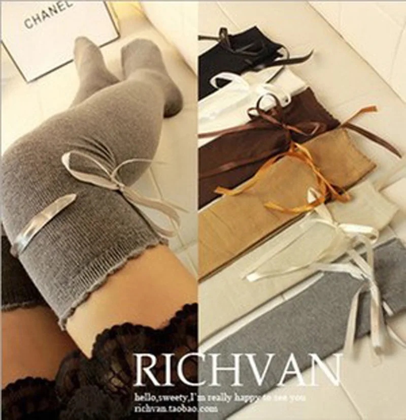 Новинка 2019 японские милые кружевные носки выше колена хлопковые высокие CSWZ-04 |